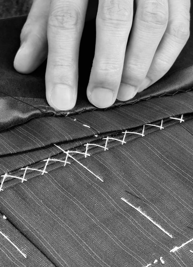 Hand-Stitched Invisible Hem