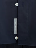 FINE TWILL GIZA 87 COTTON SPORT SHIRT IN DARK NAVY