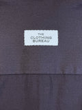 MOOD GRAY COTTON SATEEN DRESS SHIRT
