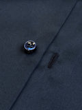 MIDNIGHT BLUE COTTON SATEEN DRESS SHIRT