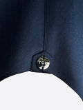 MIDNIGHT BLUE COTTON SATEEN DRESS SHIRT
