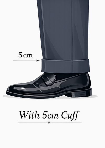 With cuff