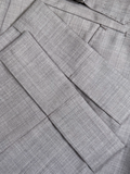 TAUPE GRAY MELANGE WOOL SUIT