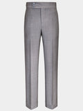 TAUPE GRAY MELANGE WOOL SUIT