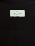 BLACK ORGANIC COTTON DRESS SHIRT