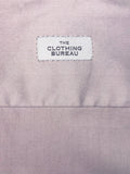 DUSTY PINK COTTON SATEEN DRESS SHIRT
