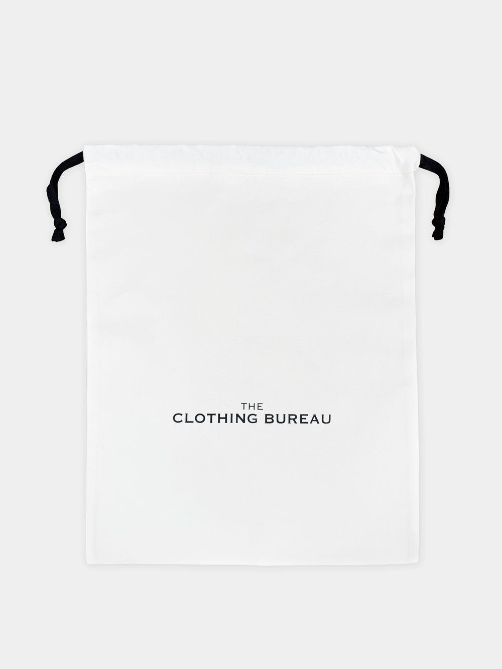 The Clothing Bureau cotton pouch laid flat