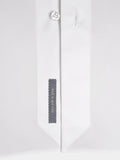 WHITE FINE TWILL GIZA 87 COTTON DRESS SHIRT