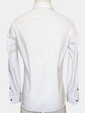 WHITE GIZA 87 COTTON POPLIN SPORT SHIRT