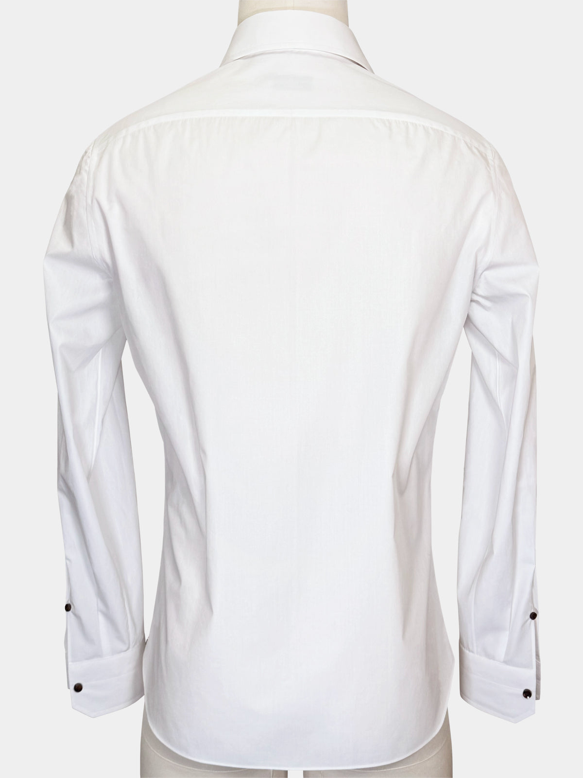 WHITE GIZA 87 COTTON POPLIN SPORT SHIRT