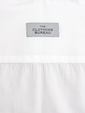 WHITE GIZA 87 COTTON POPLIN SPORT SHIRT