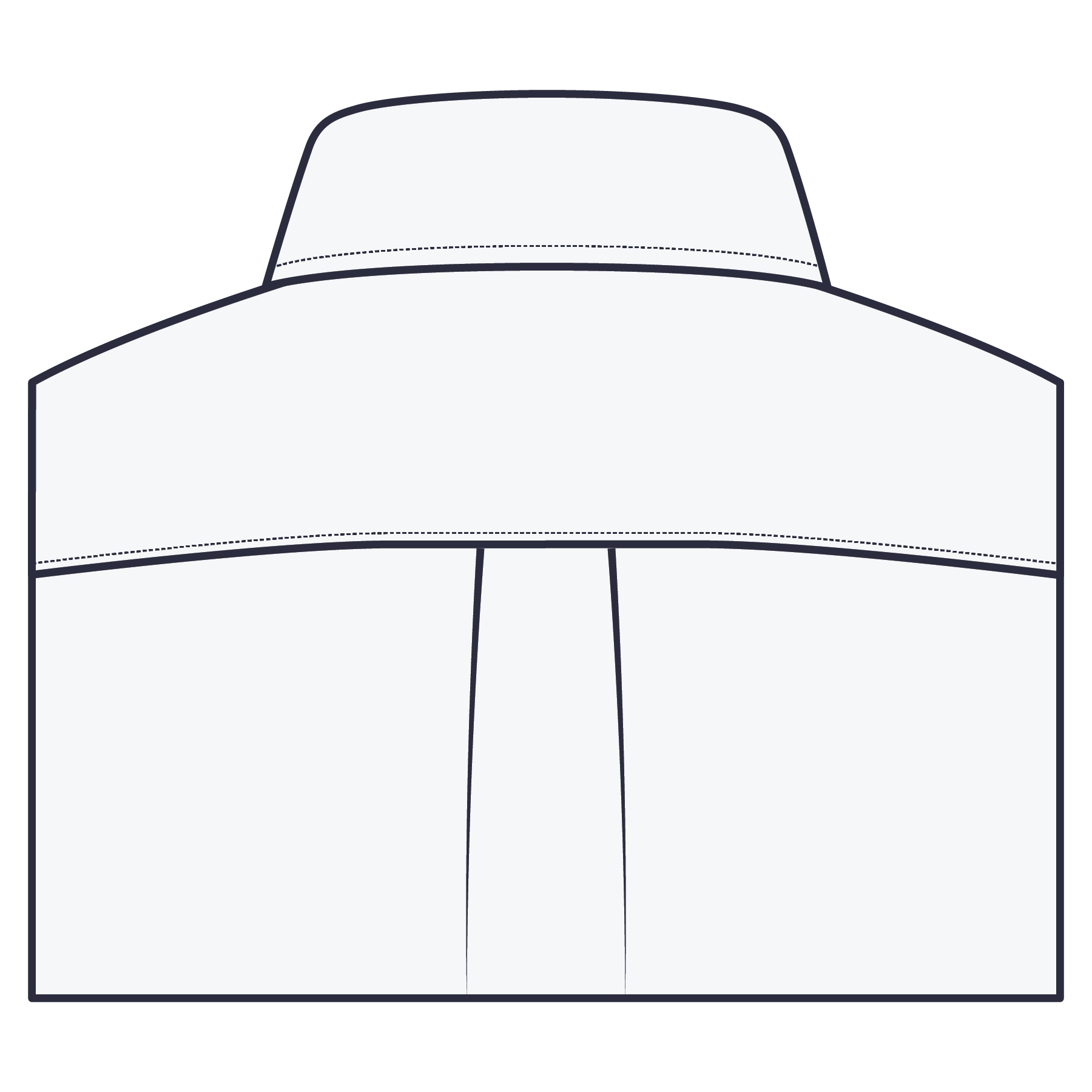 Box Pleat Back