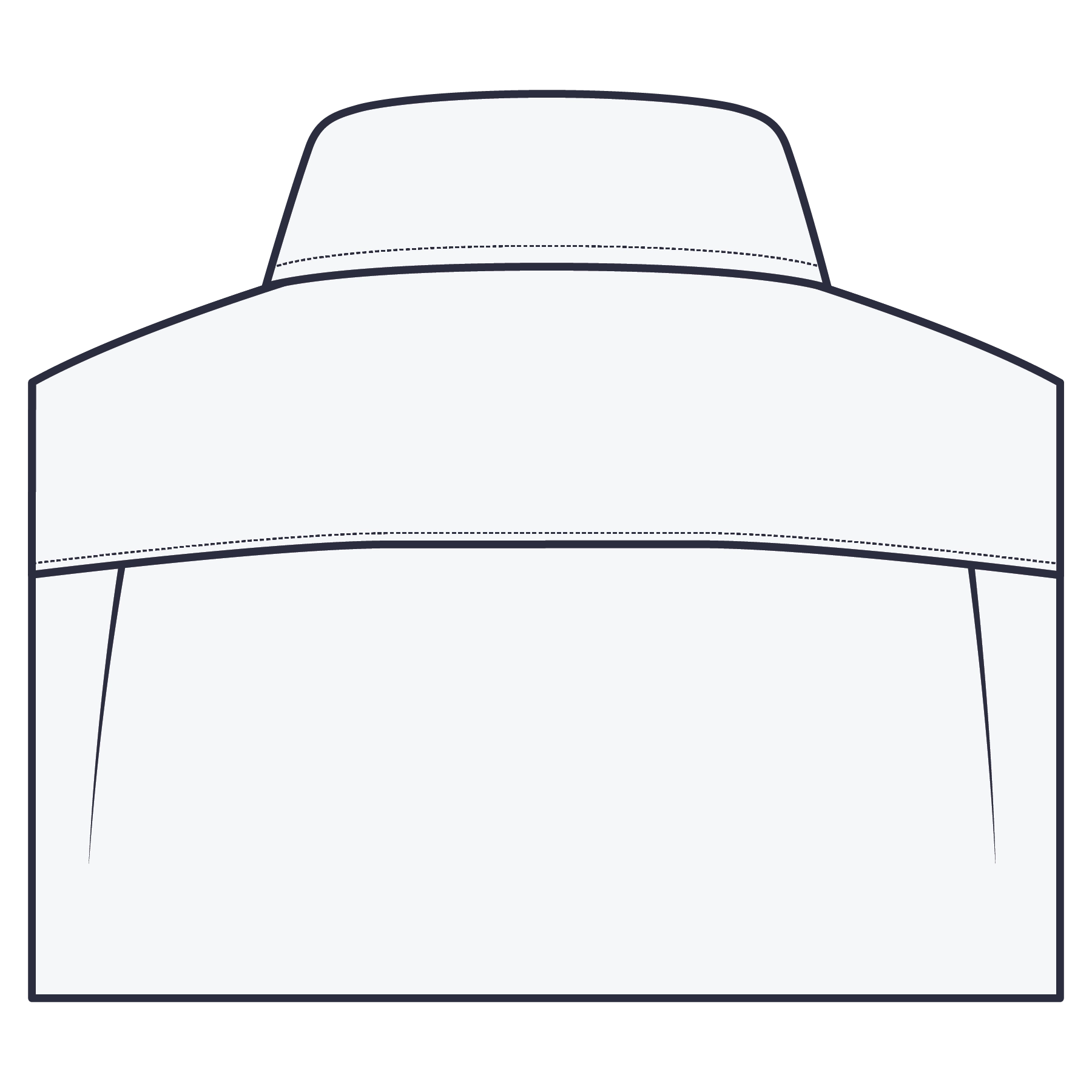 Double Pleats Back
