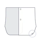 Left Body — Along Hem