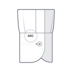Left Cuff — Top Edge