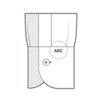 Right Cuff — Top Edge