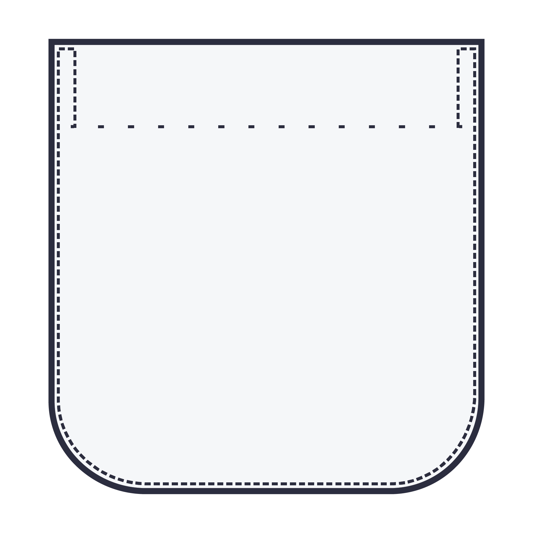 No Pleat